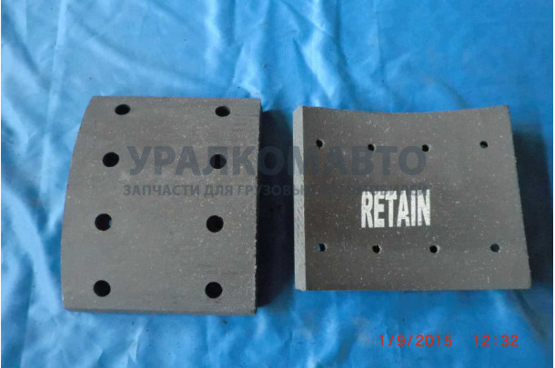 Тормозные накладки 420x150 (комплект 4+4 шт.) Retain