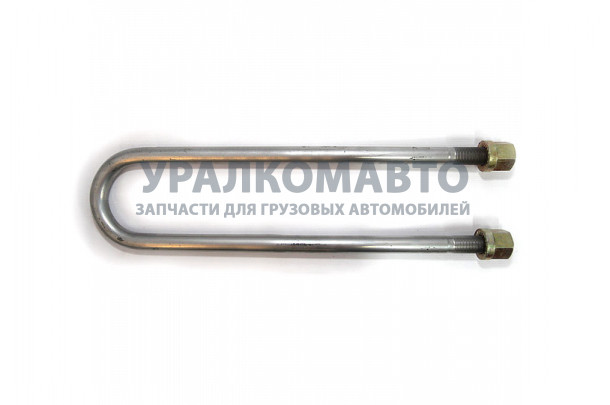 Стремянка задней рессоры L=540 D=24 круглая с гайками SHAANXI 199014520124