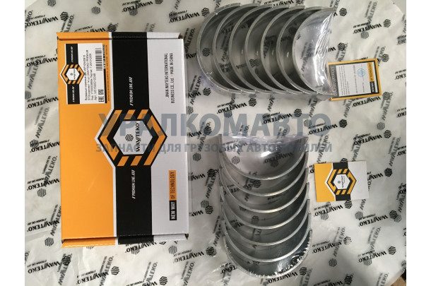 Вкладыши коренные двс WP10/WD615 STD (комплект 14 шт.) WAYTEKO PREMIUM
